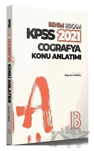 KPSS Coğrafya Konu Anlatımı – Bayram Meral – Benim Hocam Yayınları kitap kapağı