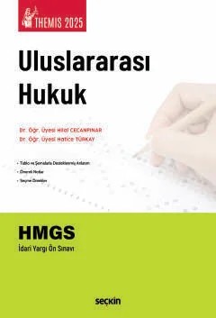 THEMIS – Uluslararası Hukuk – Hilal Cecanpınar, Hatice Türkay – Seçkin Yayıncılık kitap kapağı