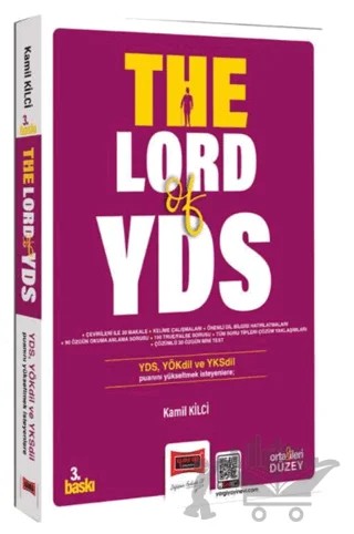 2025 The Lord Of YDS – Kamil Kilci – Yargı Yayınevi kitap kapağı