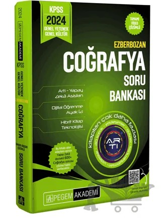 2024 Ezberbozan KPSS Genel Yetenek Genel Kültür Coğrafya Soru Bankası – Kolektif – Pegem Akademi Yayıncılık kitap kapağı