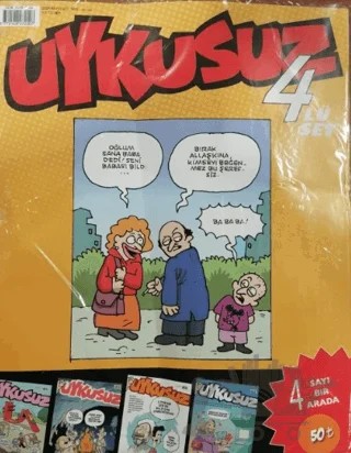 Uykusuz Dergisi 4' lü Set 2024 - 05 – Mürekkep Basın Yayın kitap kapağı