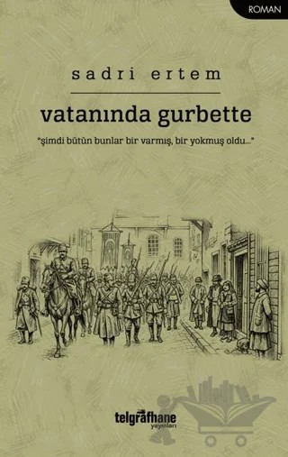 Vatanında Gurbette – Sadri Ertem – Telgrafhane Yayınları kitap kapağı