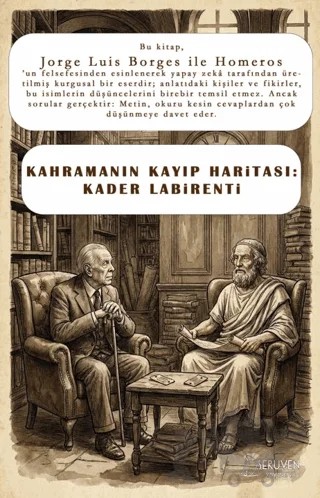 Kahramanın Kayıp Haritası: Kader Labirenti – Jorge Luis Borges, Homeros – Serüven Yayınevi kitap kapağı