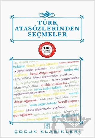 Türk Atasözlerinden Seçmeler – Kolektif – Sis Yayıncılık kitap kapağı