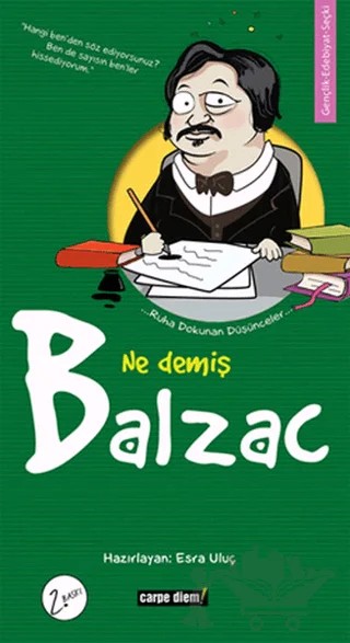 Ne Demiş Balzac – Kolektif – Carpe Diem Kitapları kitap kapağı