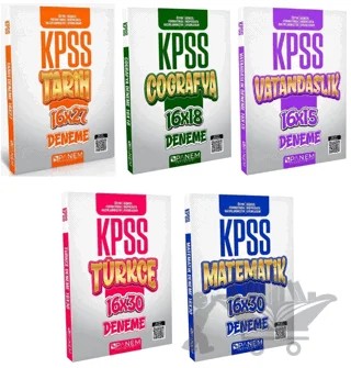 KPSS Genel Yetenek Genel Kültür 80 Deneme 5' li Set – Kolektif – Panem Yayınları kitap kapağı