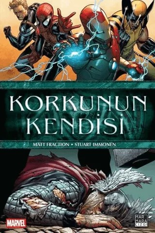 Korkunun Kendisi – Matt Fraction – Marmara Çizgi kitap kapağı