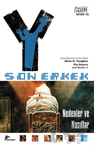 Y: Son Erkek 10 – Brian K. Vaughan, Pia Guerre – Çizgi Düşler Yayınevi kitap kapağı