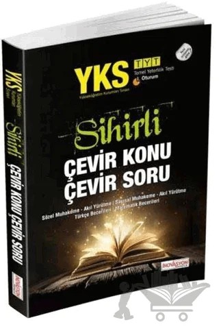 YKS Temel Yeterlilik Testi 1. Oturum Çevir Konu Çevir Soru – Kolektif – İnovasyon Yayınları kitap kapağı