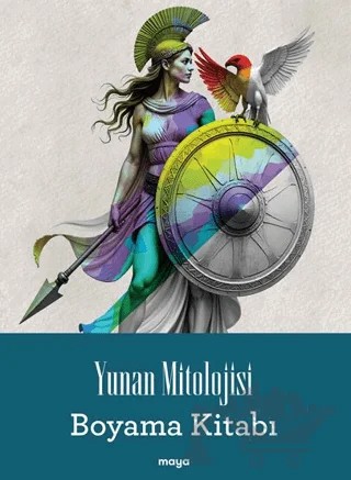 Yunan Mitolojisi Boyama Kitabı – Tahir Malkoç – Maya Kitap kitap kapağı
