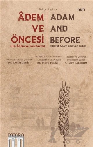 Adem ve Öncesi – Ahmed Dai, Mete Deniz – Patara Kitap kitap kapağı