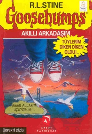 Goosebumps Akıllı Arkadaşım – R. L. Stine – Aksoy Yayıncılık kitap kapağı