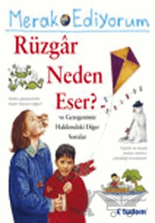 Merak Ediyorum Rüzgar Neden Eser ve Gezegenimiz Hakkındaki Diğer Sorular – Anita Ganeri – Tudem Yayınları kitap kapağı