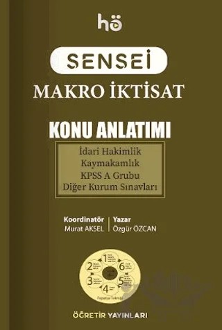 Makro İktisat Konu Anlatımı – Özgür Özcan – Öğretir Yayınları kitap kapağı