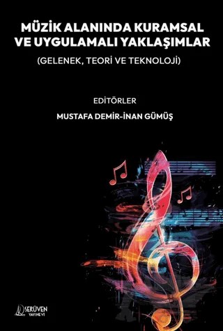 Müzik Alanında Kuramsal ve Uygulamalı Yaklaşımlar – Kolektif – Serüven Yayınevi kitap kapağı