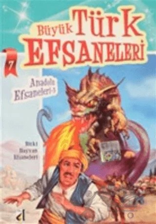 Büyük Türk Efsaneleri - 7 – Kolektif – Damla Yayınevi kitap kapağı