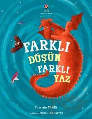 Farklı Düşün Farklı Yaz – Yasemin Şahin – TÜBİTAK Yayınları kitap kapağı