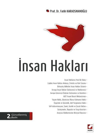 İnsan Hakları – Fatih Karaosmanoğlu – Seçkin Yayıncılık kitap kapağı