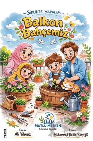 Birlikte Yapalım – Balkon Bahçemiz – Ali Yılmaz – Mutlu Mesken Kitabevi Yayınları kitap kapağı