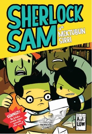 Sherlock Sam ve Mektubun Sırrı – A.J Low – Nemesis Kitap kitap kapağı