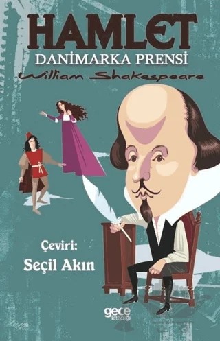Hamlet - Danimarka Prensi – William Shakespeare – Gece Kitaplığı kitap kapağı