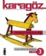Karagöz 3. sayı – Karagöz Dergisi Yazarları – Karagöz Edebiyat Dergisi kitap kapağı