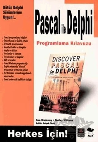 Pascal ile Delphi Programlama Kılavuzu – Sue Walmsley – Alfa Yayınları kitap kapağı