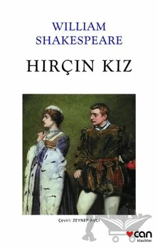 Hırçın Kız – William Shakespeare – Can Yayınları kitap kapağı