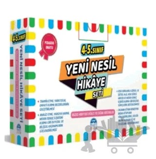 4. - 5. Sınıf Pembe Yeni Nesil Hikaye Seti – Kolektif – Martı Çocuk Yayınları kitap kapağı