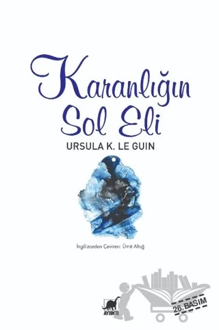 Karanlığın Sol Eli – Ursula K. Le Guin – Ayrıntı Yayınları kitap kapağı