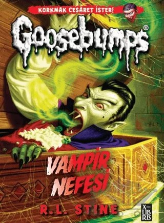 Goosebumps - Vampir Nefesi – R. L. Stine – XLIBRIS kitap kapağı