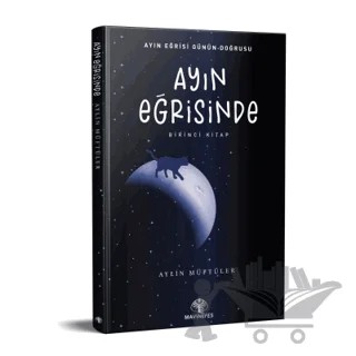 Ayın Eğrisinde – Aylin Müftüler – Mavi Nefes Yayınları kitap kapağı