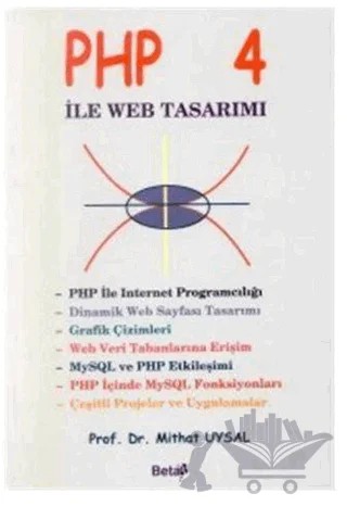 PHP 4 ile Web Tasarımı – Mithat Uysal – Beta Yayınevi kitap kapağı