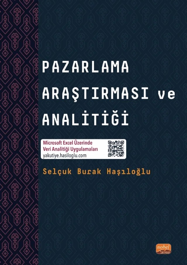 Pazarlama Araştırması ve Analitiği – Selçuk Burak Haşıloğlu – Nobel Bilimsel Eserler kitap kapağı