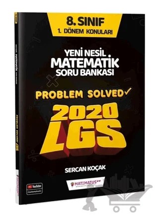 8. Sınıf Yeni Nesil 1. Dönem Matematik Soru Bankası – Kolektif – Matematus Yayınları kitap kapağı