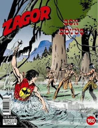 Zagor sayı 160 : Son Dövüş – Lal Kitap kitap kapağı