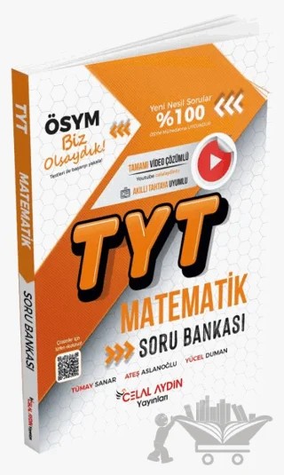 YKS TYT Matematik Soru Bankası – Kolektif – Celal Aydın Yayınları kitap kapağı
