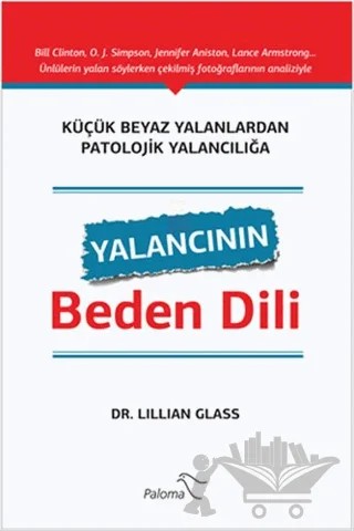 Yalancının Beden Dili – Lillian Glass – Paloma Yayınevi kitap kapağı