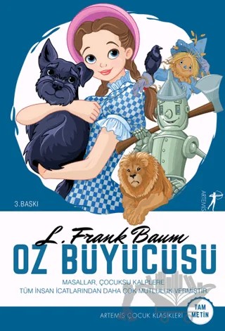 Oz Büyücüsü – L. Frank Baum – Artemis Yayınları kitap kapağı