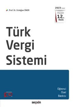 Türk Vergi Sistemi – Erdoğan Öner – Seçkin Yayıncılık kitap kapağı