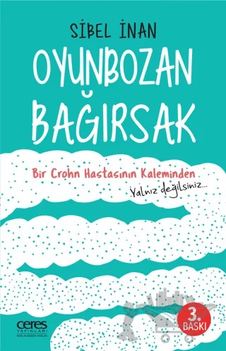 Oyunbozan Bağırsak – Sibel İnan – Ceres Yayınları kitap kapağı