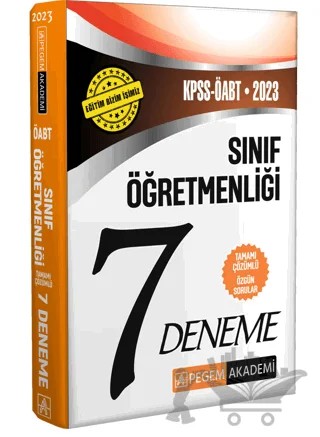 2023 KPSS ÖABT Sınıf Öğretmenliği 7 Deneme – Kolektif – Pegem Akademi Yayıncılık kitap kapağı