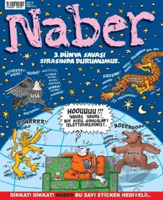 Naber Sayı 13 – Komikşeyler Yayıncılık kitap kapağı