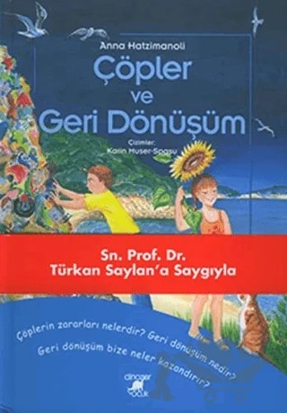 Çöpler ve Geri Dönüşüm – Anna Hatzimanoli – Dinozor Çocuk kitap kapağı