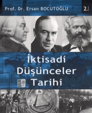 İktisadi Düşünceler Tarihi – Ersan Bocutoğlu – Ekin Basım Yayın kitap kapağı