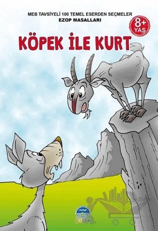 Köpek İle Kurt – Ezop – Martı Çocuk Yayınları kitap kapağı