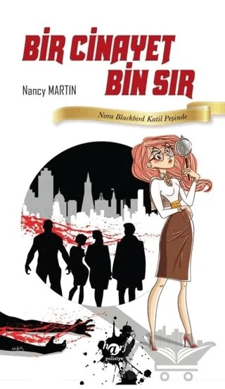 Bir Cinayet Bin Sır – Nancy Martin – Harf Eğitim Yayıncılık kitap kapağı