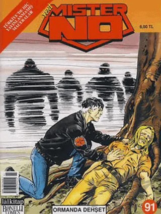 Yeni Mister No Sayı: 91 Ormanda Dehşet – Lal Kitap kitap kapağı