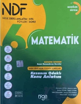 6. Sınıf Matematik Konu Anlatımlı – Kolektif – Startfen Yayınları kitap kapağı