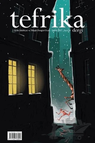 Tefrika 2 Aylık Edebiyat Mizah Dergisi Sayı: 16 Ocak-Şubat 2016 – Tefrika Dergisi kitap kapağı